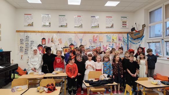 Mikulášská nadílka ve škole 