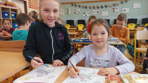 Předškoláci v 1. třídě