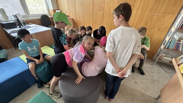 Návštěva knihovny v Radějově