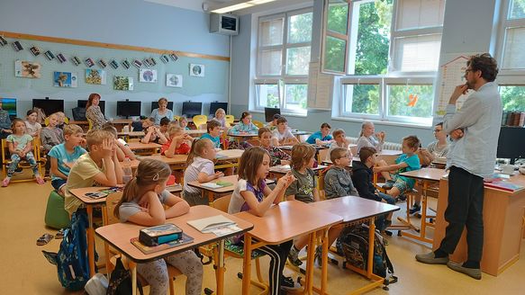 Beseda se spisovatelem Radkem Malým