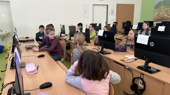 Návštěva odborných učeben