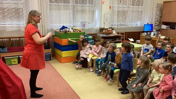 Maňáskové pohádky divadélka „Šikulka“.