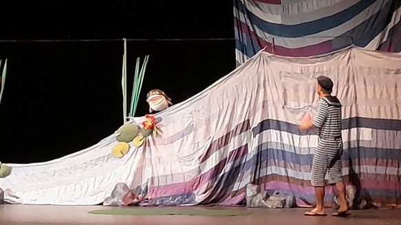 Divadelní pohádka „Velryba Lízinka“.