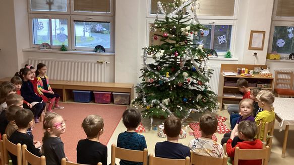 Příchod Ježíška do mateřské školy