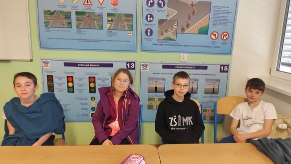 Dopravní výchova žáků 4. ročníku ve Veselí nad Moravou